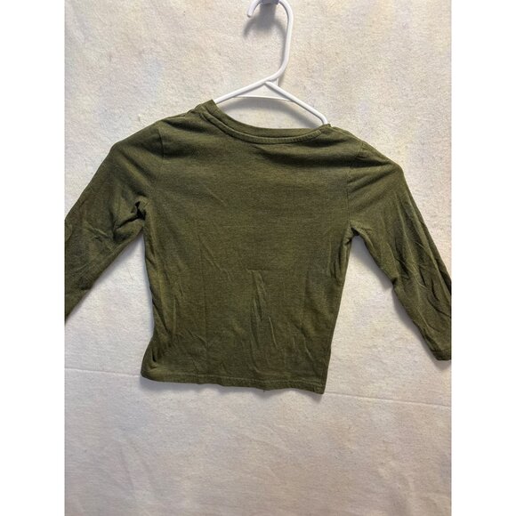 Jumping Beans Jurassic Park T-Shirt Kids S Green Long Sleeve Dinosaur - Picture 4 of 8